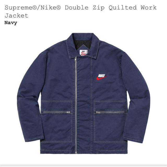 supreme/nike work jacket size S