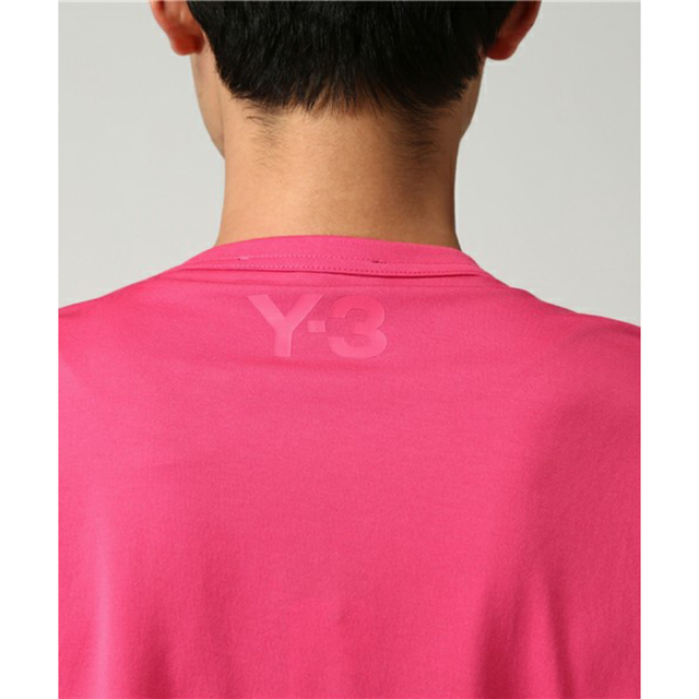 Y-3(ワイスリー)のY-3 Tシャツ ピンク ジップ ヨウジヤマモト YOHJI YAMAMOTO メンズのトップス(Tシャツ/カットソー(半袖/袖なし))の商品写真