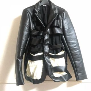 ブラックコムデギャルソン(BLACK COMME des GARCONS)の●11月いっぱいまでで出品削除します●コムデギャルソンブラック ジャケット(テーラードジャケット)