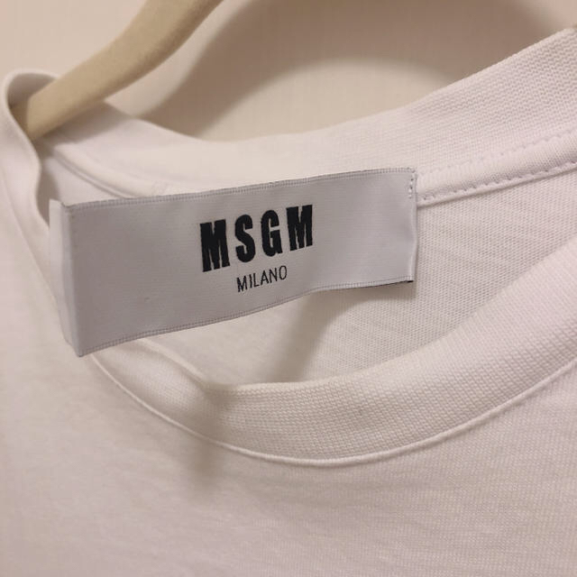MSGM(エムエスジイエム)の大人気MSGM Tシャツ 半袖 S レディースのトップス(Tシャツ(半袖/袖なし))の商品写真