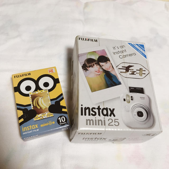 チェキ instax mini25 単品売り！ミラーレスカメラ