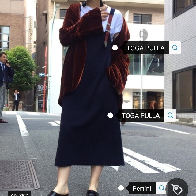 TOGA(トーガ)のTOGA PULLA ワンピース レディースのワンピース(ひざ丈ワンピース)の商品写真