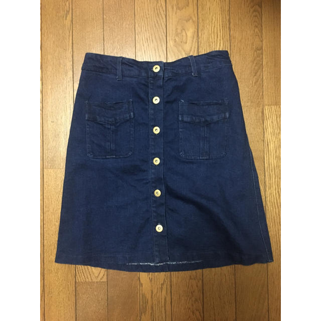 RETRO GIRL(レトロガール)のデニムスカート レディースのスカート(ひざ丈スカート)の商品写真