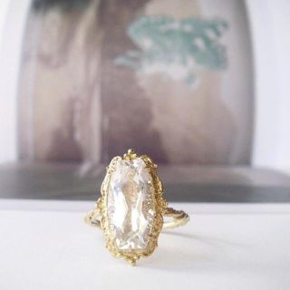 アッシュペーフランス(H.P.FRANCE)の専用☆time jewelry＊ホワイトトパーズリング☆(リング(指輪))