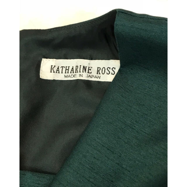KATHARINE ROSS(キャサリンロス)のキャサリンロス KATHARINEROSS シャンタンドレス レディースのフォーマル/ドレス(ミディアムドレス)の商品写真