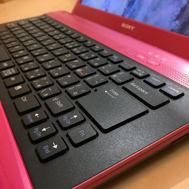 VAIO ピンク ノートパソコン - ノートPC