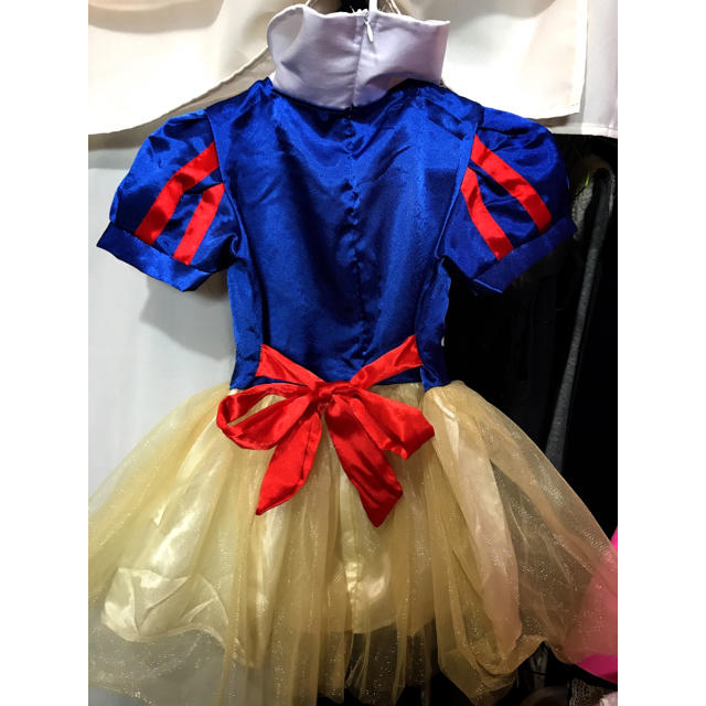 白雪姫 ドレス コスプレ キッズ/ベビー/マタニティのキッズ服女の子用(90cm~)(ワンピース)の商品写真