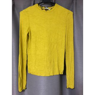 ザラ(ZARA)のほぼ新品！ZARA 薄手タイトカットソー(カットソー(長袖/七分))