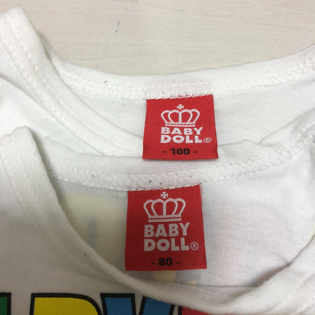 BABYDOLL(ベビードール)のBABY DOLL(ベビードール)Tシャツ キッズ/ベビー/マタニティのベビー服(~85cm)(Ｔシャツ)の商品写真