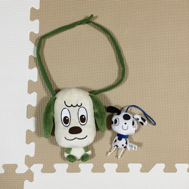 いないいないばぁ ワンワンショルダー・コロバウキーホルダー エンタメ/ホビーのおもちゃ/ぬいぐるみ(キャラクターグッズ)の商品写真