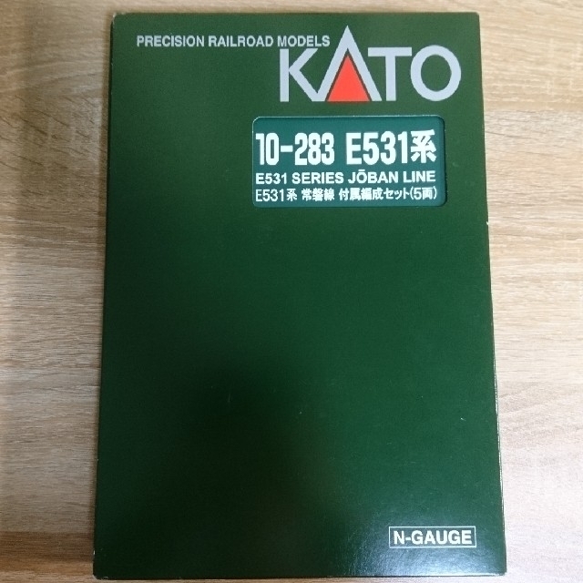 KATO`(カトー)のE531系常磐線 付属編成 エンタメ/ホビーのおもちゃ/ぬいぐるみ(鉄道模型)の商品写真