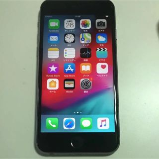 アイフォーン(iPhone)のiPhone6s スペースグレー 16GB au 当日発送可能(スマートフォン本体)