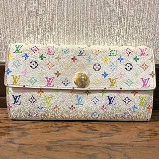 ルイヴィトン(LOUIS VUITTON)の美品鑑定済^ - ^ルイヴィトン マルチカラー長財布(財布)