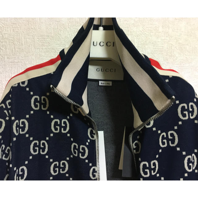 Gucci - ●GUCCIグッチ 18aw今期ものメンズGG柄ジャージジャケットXS●新品