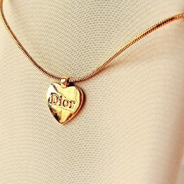 Christian Dior - 💛お買得💛ディオール ゴールドハート ネックレス の通販 by MaMi's shop｜クリスチャン