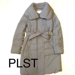 プラステ(PLST)のPLST ダウンコート 黒(ダウンコート)