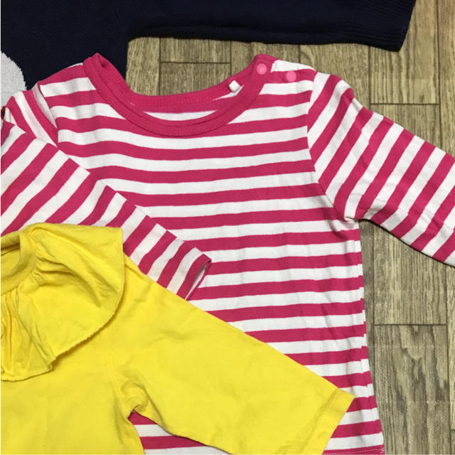 MARKEY'S(マーキーズ)のマーキーズ  ロンT、ニット セット 95 キッズ/ベビー/マタニティのキッズ服女の子用(90cm~)(Tシャツ/カットソー)の商品写真