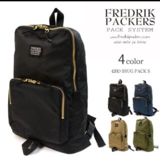 フリークスストア(FREAK'S STORE)のFREDRIK PACKERS リュック ブラック(リュック/バックパック)