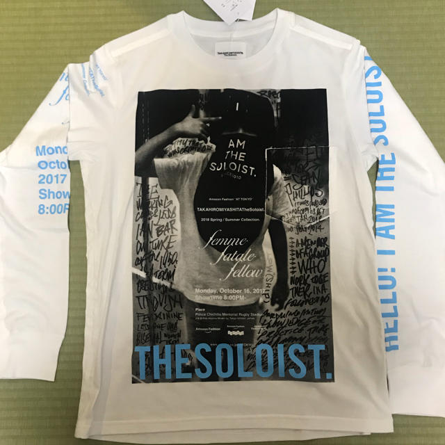 The Soloist 18AW STA-BOOTLEG-FF Tシャツ白 48 メンズのトップス(Tシャツ/カットソー(七分/長袖))の商品写真