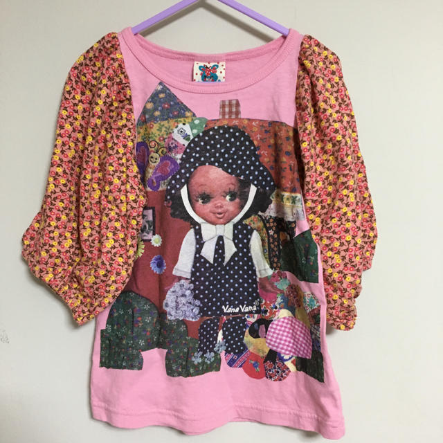 VANA VANA(バナバナ)のVanaVana  カットソー  110cm キッズ/ベビー/マタニティのキッズ服女の子用(90cm~)(Tシャツ/カットソー)の商品写真