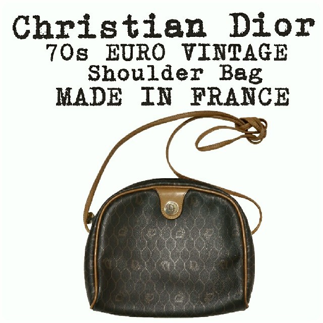 Christian Dior(クリスチャンディオール)の★美品★Christian Dior★70s★総柄ショルダーバッグ★フランス製★ レディースのバッグ(ショルダーバッグ)の商品写真