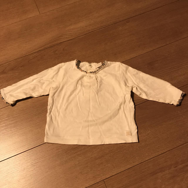 BURBERRY(バーバリー)のBURBERRY 長袖カットソー キッズ/ベビー/マタニティのベビー服(~85cm)(シャツ/カットソー)の商品写真