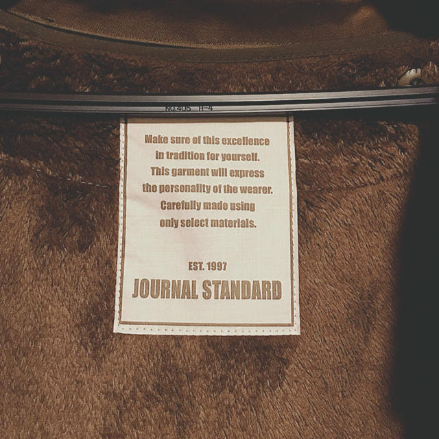 JOURNAL STANDARD(ジャーナルスタンダード)のJOURNAL STANDARD ミリタリーコート カーキ Lサイズ メンズのジャケット/アウター(ミリタリージャケット)の商品写真