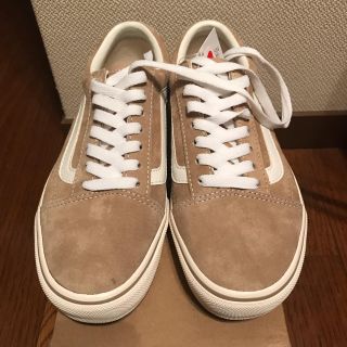 ヴァンズ(VANS)のvans オールドスクール ベージュ 24.5(スニーカー)