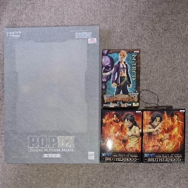 BANPRESTO(バンプレスト)の【新品・未開封品】P.O.P白ひげ＋DX王下七武海全8種＋グラメン等々 全17体 エンタメ/ホビーのフィギュア(アニメ/ゲーム)の商品写真