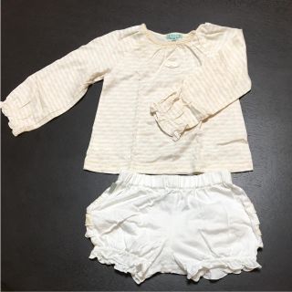 トッカ(TOCCA)のTOCCA ♡  ロンT フリフリパンツセット used(Ｔシャツ)