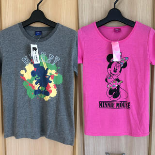 ディズニー(Disney)の新品 ミッキー Tシャツ ２枚組 １６０㎝(Tシャツ/カットソー)
