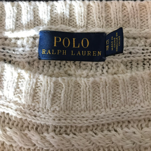 Ralph Lauren(ラルフローレン)の【新品未使用】Ralph Lauren ケーブルコットンニット レディースのトップス(ニット/セーター)の商品写真