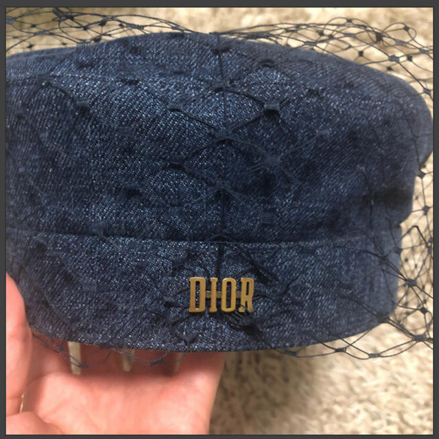 早い者勝ち!新品未使用!diorデニムキャスケット♥ オンラインストア正本 Dior】デニム キャスケット 【Christian キャスケット