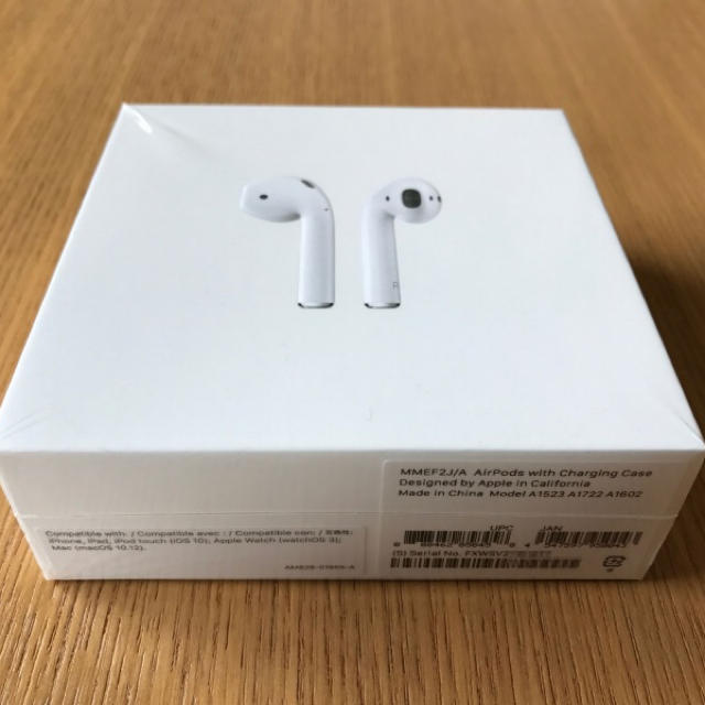 Apple Air pods 純正 正規品 新品未開封ヘッドフォン/イヤフォン