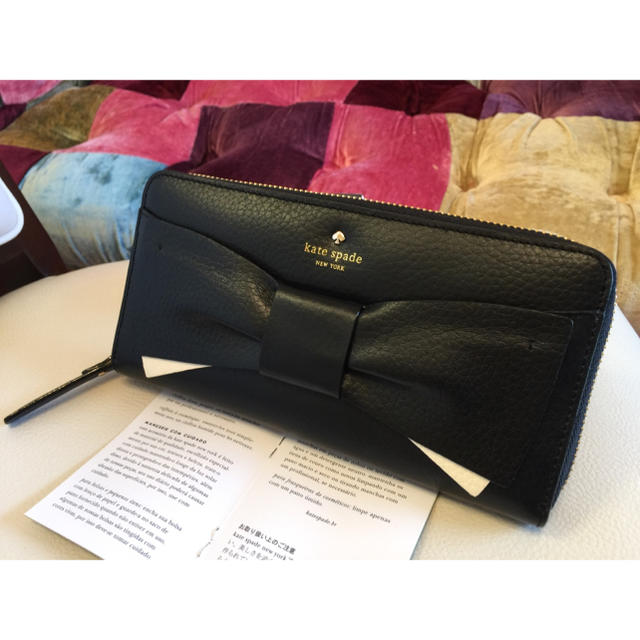 財布 新品送料無料‼︎kate spade EDEN LANEラウンドファスナー長財布
