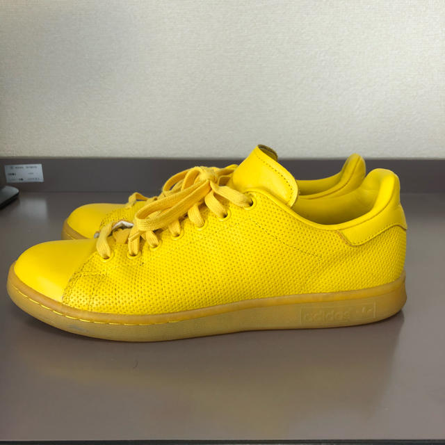 adidas(アディダス)のstansmith yellow 値下げOK！ メンズの靴/シューズ(スニーカー)の商品写真