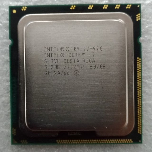 ☆動作確認☆CPU Core i7 970 LGA1366