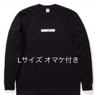 アンディフィーテッド(UNDEFEATED)のUNDEFEATED LOGO L/S TEE Lサイズ(Tシャツ/カットソー(七分/長袖))