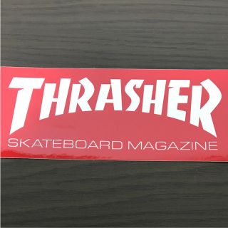 スラッシャー(THRASHER)の【縦6.5cm横15.3cm】THRASHER boxロゴステッカー(ステッカー)