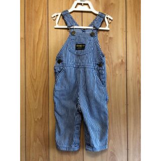 オシュコシュ(OshKosh)のOSH KOSH オーバーオール ヒッコリーデニム(カバーオール)