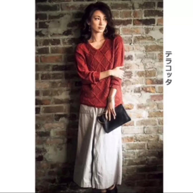 RyuRyu(リュリュ)の美品 ロングニット トップス レディースのトップス(ニット/セーター)の商品写真