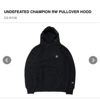 アンディフィーテッド(UNDEFEATED)のundefeated champion pullover hoodie L 黒(パーカー)