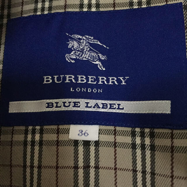 BURBERRY BLUE LABEL(バーバリーブルーレーベル)のバーバリートレンチコート メンズのジャケット/アウター(トレンチコート)の商品写真