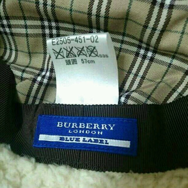 BURBERRY(バーバリー)のバーバリーのベレー帽 レディースの帽子(ハンチング/ベレー帽)の商品写真
