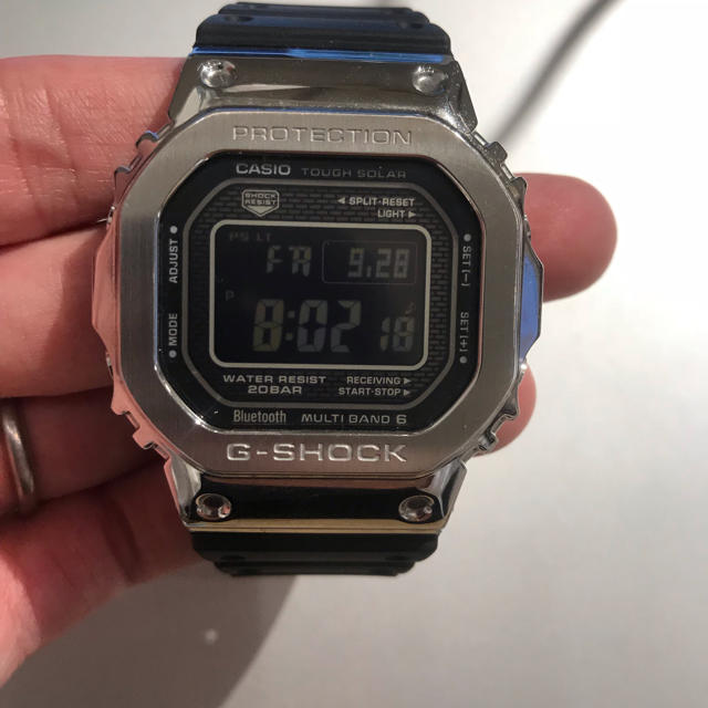 限定値下 G-SHOCK GMW-B5000-1JF メタル 樹脂バンド-