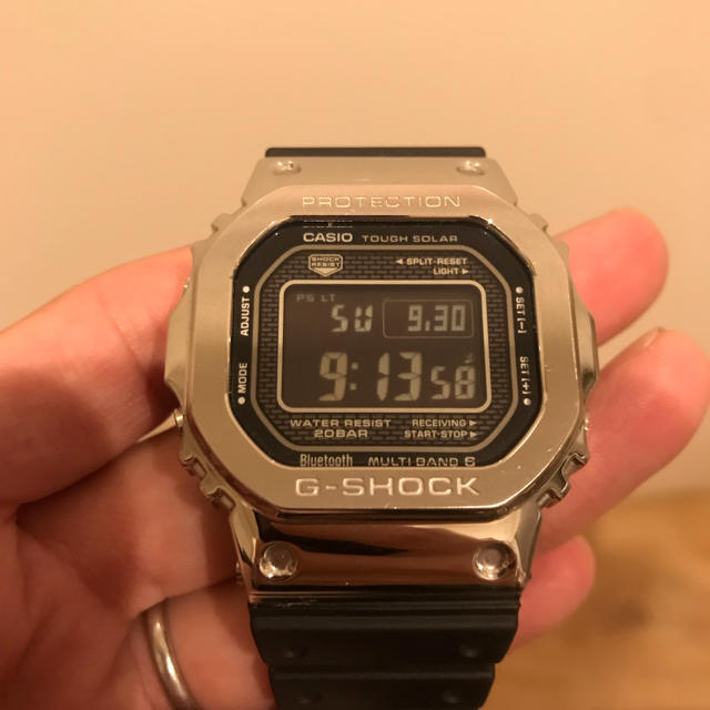 限定値下 G-SHOCK GMW-B5000-1JF メタル 樹脂バンド