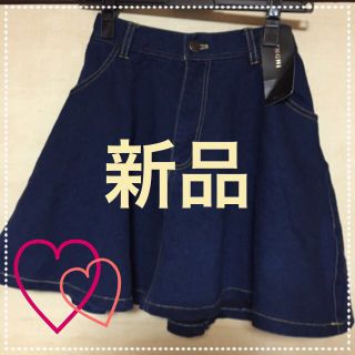 イング(INGNI)のINGNI♡新品デニムスカート♡(ミニスカート)