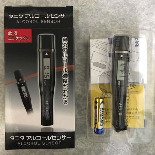 タニタ(TANITA)のタニタ アルコールセンサーHC-151S ブラック(口臭防止/エチケット用品)