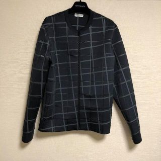 バレンシアガ(Balenciaga)のBALENCIAGA ダイバーブルゾン　ブラック　サイズ:46(ノーカラージャケット)