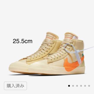 オフホワイト(OFF-WHITE)のThe TEN - Blazer ブレーザー MID 25.5(スニーカー)